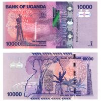 Уганда 10000 шиллингов  2021 год  UNC
