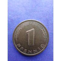 Германия ФРГ 1 пфенниг 1981 J