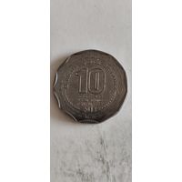 Шри Ланка 10 рупеес 2013