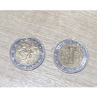 Монеты 2 евро