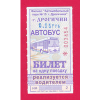 Дрогичин, талон 95 коп. (2025г.) целый