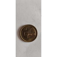 Сингапур 5 цент 2016