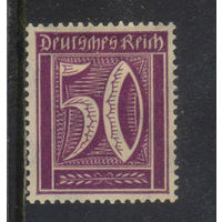 Германия Респ 1922 Инфляция Номинал Стандарт ВЗ2 #183*