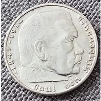 2 рейхсмарки 1936 G