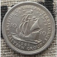10 центов 1961 Восточные Карибы