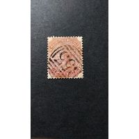 ВЕЛИКОБРИТАНИЯ. \77С\ Маврикий 1882г. королева Виктория  кц7.5евр