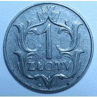 Польша, 1 злотый, 1929 год