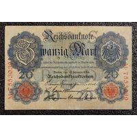 20 марок Германия 1914 г.