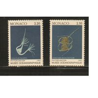 Монако-1992(Мих.2095-2096) , ** , Морская Фауна,  (полная серия)