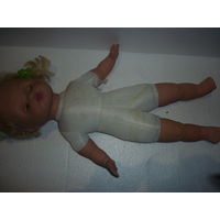 Большая мягко-набивная Кукла. 55 см. ГДР