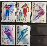 1988 Зимние Олимпийские игры 1988 - Калгари СССР