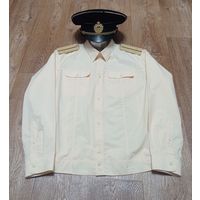 Рубшка офицера ВМФ размер 54 и фуражка размер 57