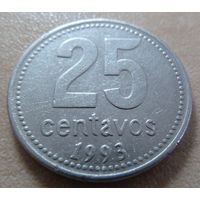 25 сентавос 1993 Аргентина