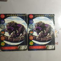 Карта карты Bakugan с персонажем Juggernaut