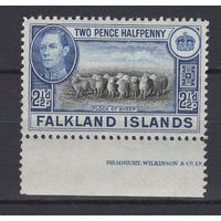 Фолкленды 1938** 2.5d Овцы Георг VI   SG#151