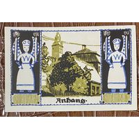 Нотгельд 50 пфеннигов 1921 год. Шнееберг,. Веймарская республика