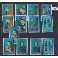 ЭКВАТОРИАЛЬНАЯ ГВИНЕЯ   КАРТИНЫ ПИКАССО  MNH