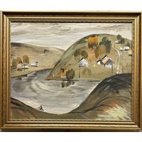 Селещук Н.М "Беларусь-мая Радзіма",79/66см; смешанная техника. Размер с рамой 79х66 см.