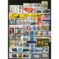 ГДР.ПОЧТИ ПОЛНЫЙ (без блоков) ГОДОВОЙ КОМПЛЕКТ ГАШЕНЫХ МАРОК 1981г.!