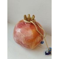 Фарфоровый фрукт. Гранат.