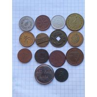 Жетоны , с 1 рубля .