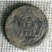 Денга 1735 г. Аукцион 3 дня !