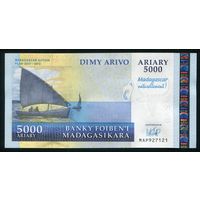 Мадагаскар 5000 ариари 2008 г. P94. UNC