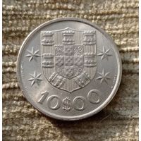 Werty71 Португалия 10 эскудо 1973 Корабль