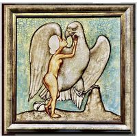 Почицкий В.В;2012г;(dr.Klein);Зевс и Венера;Дерево, холст, масло;60/60см