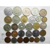 30 иностранных монет лот 54