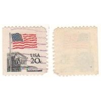 США 20c флаг (m17)