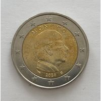 2 евро Монако 2024