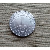 Werty71 Никарагуа 1 кордоба 2002