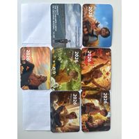 Календарики карманные на 2026 год