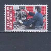 [1415] Лихтенштейн 1984. Профессии.Оператор станка. MNH