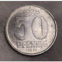 ГДР 50 пфенинг 1982