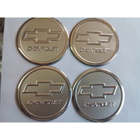 Наклейка на колпаки или диски для Шевроле 60 мм.