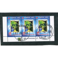 Беларусь 2016. 25 лет РСС. Региональное сотрудничество в области связи. Нижняя сцепка листа