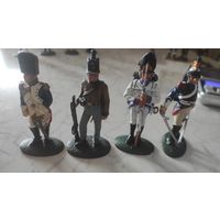 Солдаты. Дель прадо. Олово.