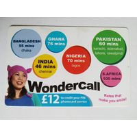 Телефонная карта. Англия