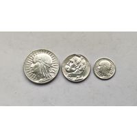 Аукцион с рубля Шикарный лот из трех монет  2-5-10 злотых в коллекциюСмотрите также другие мои лоты