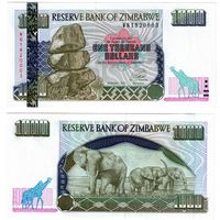 Зимбабве 1000 долларов образца 2003 года UNC p12b
