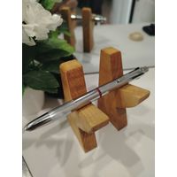 Ручка автоматическая, из 80х,хром,предположительно иностранная