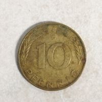 10 пфеннигов 1991 J Германия ФРГ