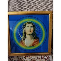 Икона с шикарной подсветкой.