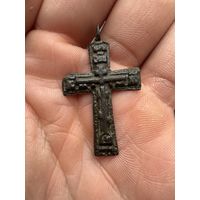 Крестик нательный старинный 8