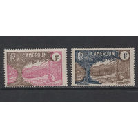 Французский Камерун 1925 Подвесной мост из лиан