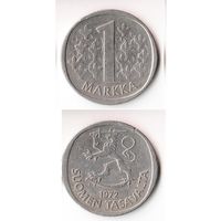 1 марка Финляндия 1972 года