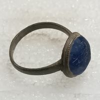 Перстень старинный со вставкой  (13)