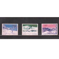 Лихтенштейн-1979  (Мих.735-737) , ** , Спорт, Зимняя ОИ-1980, (полная серия)